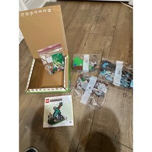 LEGO Minecraft‎ The Illager Raid Building Set 21244 Kids Toy partially opened